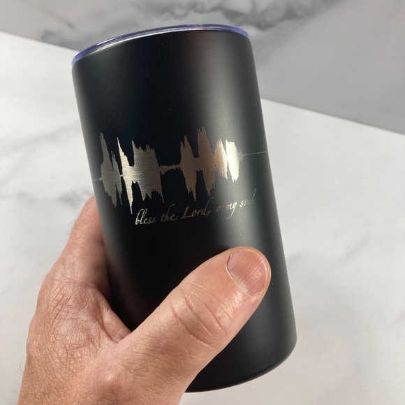 Bless The Lord, O My Soul Soundwave 12oz Tumbler - Picture 2 of 4
